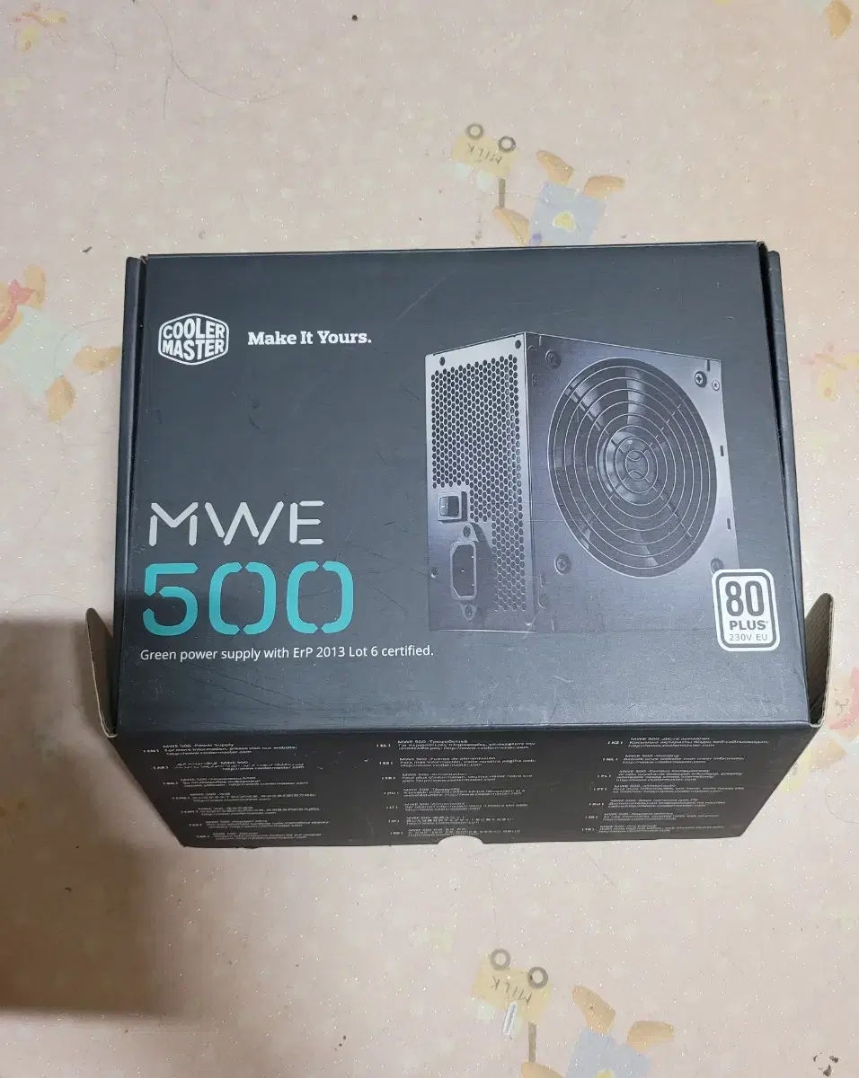 쿨러마스터 500w 파원